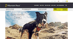 Desktop Screenshot of mountainpaws.com